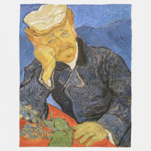 Vincent Van Gogh - Portrait von Dr. Paul Gachet Fleecedecke