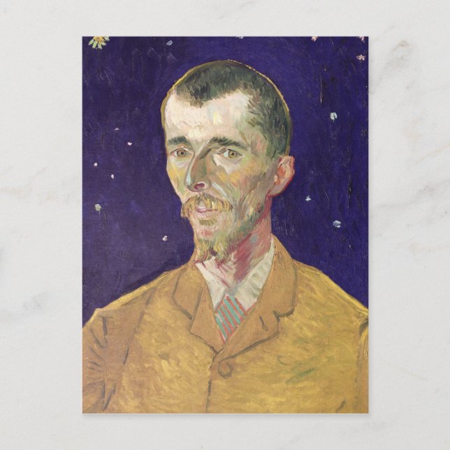 Vincent van Gogh | Portrait von Eugene Boch 1888 Postkarte (Vorderseite)