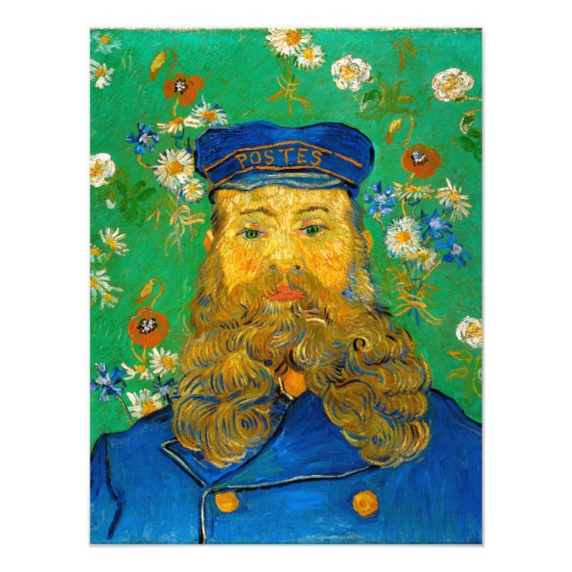 Vincent van Gogh Portrait von Joseph Roulin Fotodruck (Vorne)
