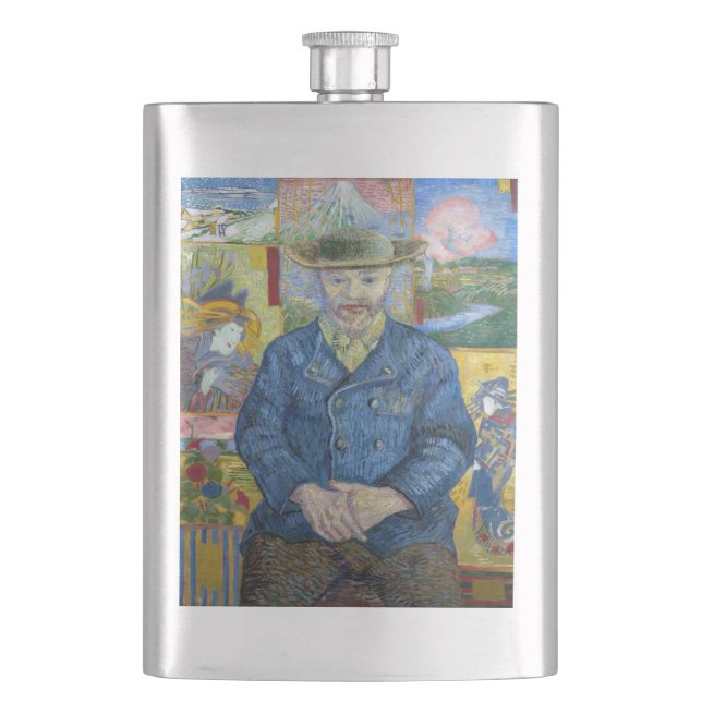 Vincent van Gogh - Portrait von Pere Tanguy Flachmann (Vorderseite)