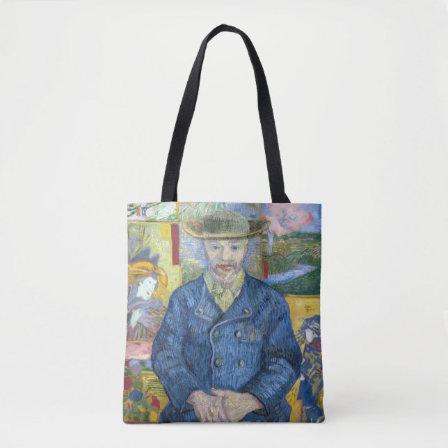Vincent van Gogh - Portrait von Pere Tanguy Tasche (Vorderseite)