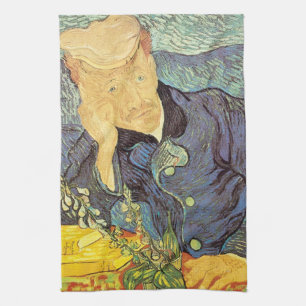 Vincent van Gogh - Porträt des Dr. Gachet Geschirrtuch