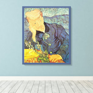 Vincent van Gogh - Porträt des Dr. Gachet Leinwanddruck