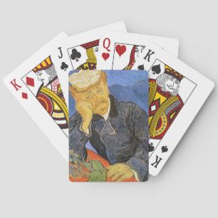 Vincent Van Gogh - Porträt von Dr. Paul Gachet Spielkarten