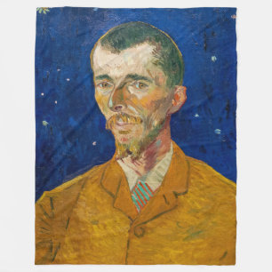 Vincent Van Gogh - Porträt von Eugene Boch, Arles Fleecedecke