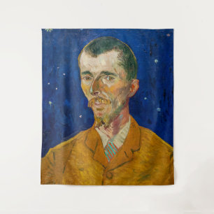 Vincent Van Gogh - Porträt von Eugene Boch, Arles Wandteppich