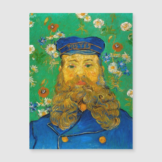 Vincent van Gogh Porträt von Joseph Roulin Magnetkarte (Vorderseite)