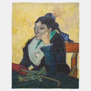 Vincent Van Gogh - Porträt von Madame Ginoux Fleecedecke