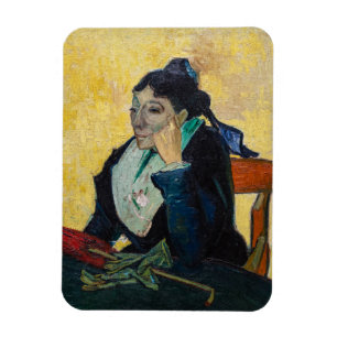 Vincent Van Gogh - Porträt von Madame Ginoux Magnet