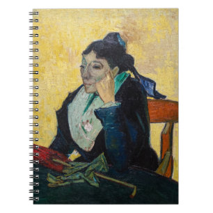 Vincent Van Gogh - Porträt von Madame Ginoux Notizblock