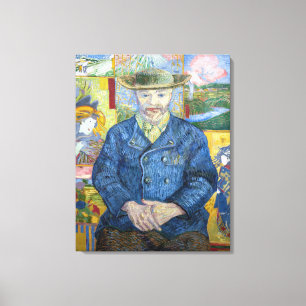 Vincent van Gogh - Porträt von Pere Tanguy Leinwanddruck