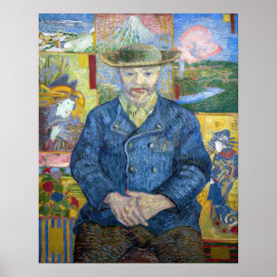 Vincent van Gogh - Porträt von Pere Tanguy Poster