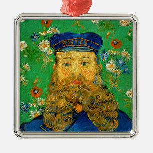 Vincent Van Gogh - Postbote Joseph Roulin Ornament Aus Metall