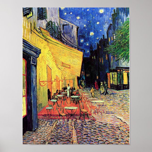 Vincent van Gogh - Poster "Café Terrace at Night" (Devant)