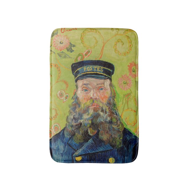 Vincent Van Gogh - Postman Joseph Roulin Badematte (Vorderseite Vertikal)