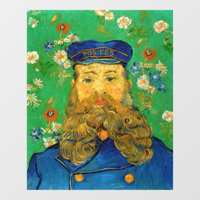 Vincent Van Gogh - Postman Joseph Roulin Fensteraufkleber (Blatt)