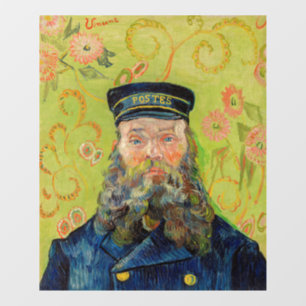 Vincent Van Gogh - Postman Joseph Roulin Fensteraufkleber