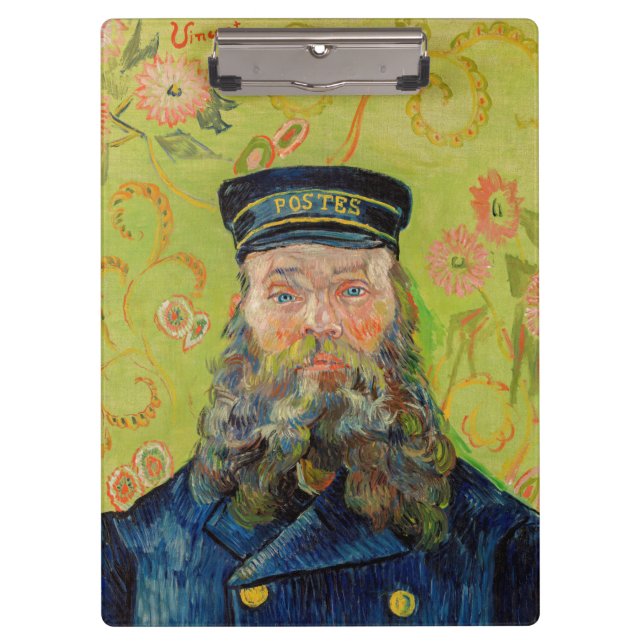 Vincent Van Gogh - Postman Joseph Roulin Klemmbrett (Vorderseite)