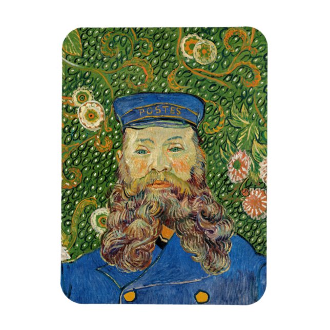 Vincent Van Gogh - Postman Joseph Roulin Magnet (Vertikal)