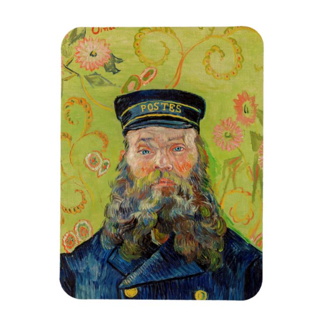 Vincent Van Gogh - Postman Joseph Roulin Magnet (Vertikal)