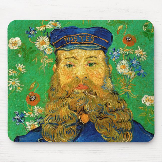 Vincent Van Gogh - Postman Joseph Roulin Mousepad (Vorne)