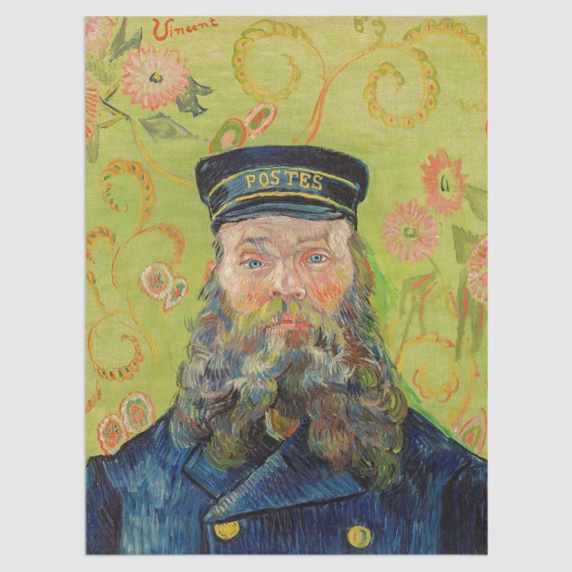 Vincent Van Gogh - Postman Joseph Roulin Seidenpapier (Von Creator hochgeladen)