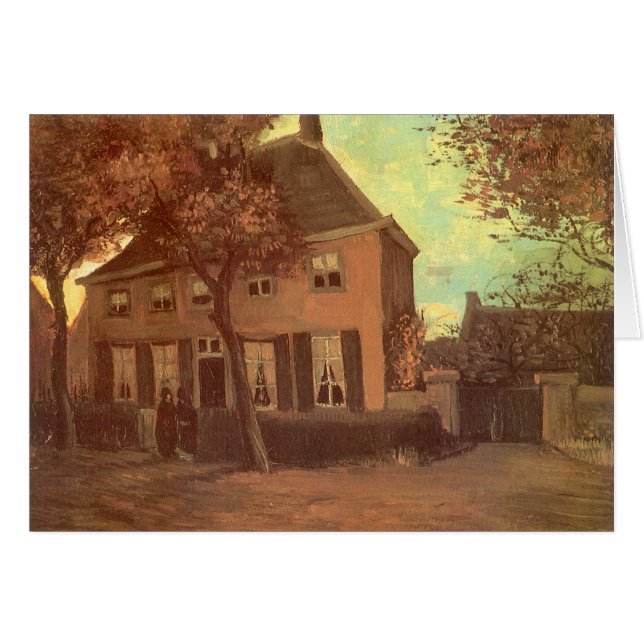 Vincent van Gogh - Presbytère à Nuenen (Devant horizontal)