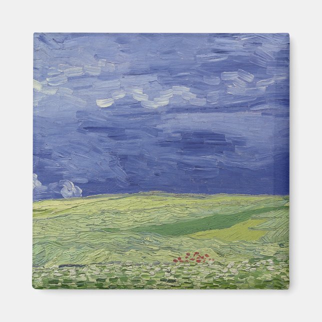 Vincent van Gogh | Radfelder unter Thunderclow Magnet (Vorne)