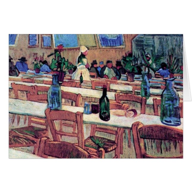Vincent Van Gogh - Räume des Restaurants (Vorderseite (Horizontal))