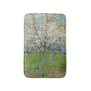 Vincent van Gogh - Rosa Obstgarten Badematte