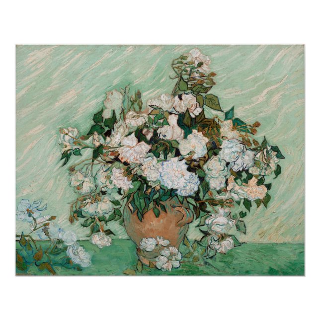 Vincent van Gogh | Rose, 1890 Poster (Vorderseite)