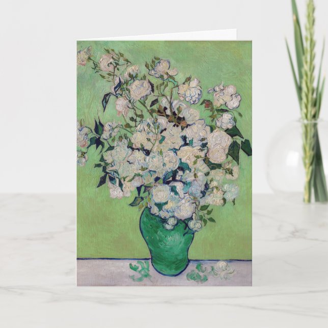 Vincent van Gogh - Rose Karte (Vorderseite)