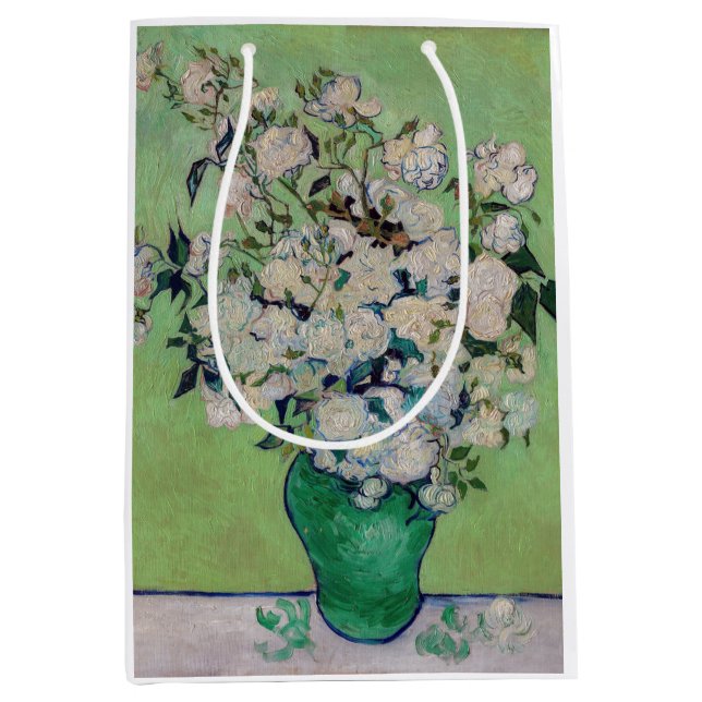 Vincent van Gogh - Rose Mittlere Geschenktüte (Vorderseite)