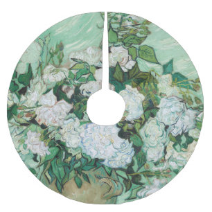 Vincent van Gogh - Rose Polyester Weihnachtsbaumdecke