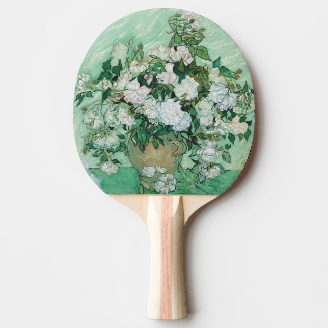 Vincent van Gogh - Rose Tischtennis Schläger (Vorderseite)