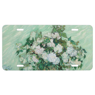 Vincent van Gogh - Rose US Nummernschild