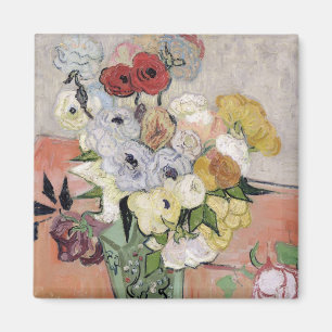 Vincent van Gogh Rosen und Anemonen, 1890 Magnet
