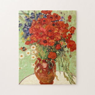 Vincent Van Gogh Rote Mohn Stillleben Malerei