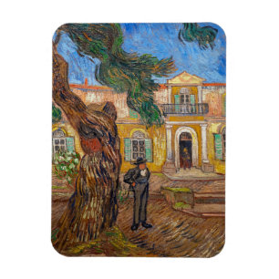 Vincent Van Gogh - Sankt-Pauls-Asyl in Saint-Rémy Magnet