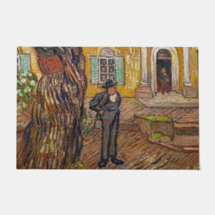Vincent Van Gogh - Sankt-Paulus-Asyl in Saint-Rémy Fußmatte