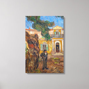 Vincent Van Gogh - Sankt-Paulus-Asyl in Saint-Rémy Leinwanddruck