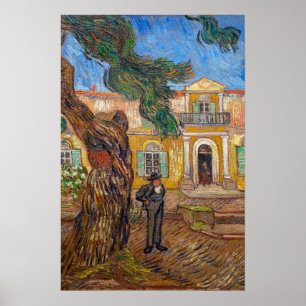 Vincent Van Gogh - Sankt-Paulus-Asyl in Saint-Rémy Poster