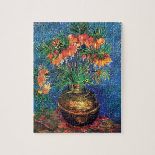 Vincent Van Gogh - Schachbrettblumen in einer Kupf