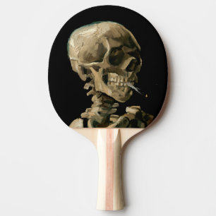 Vincent van Gogh - Schädel mit brennender Zigarett Tischtennis Schläger