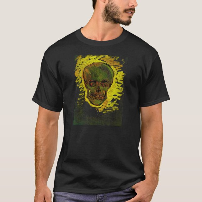 Vincent van Gogh-Schädel T-Shirt (Vorderseite)