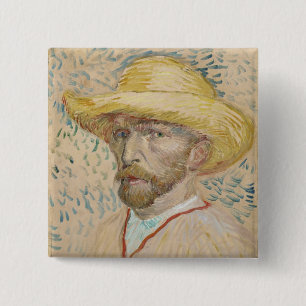 Vincent van Gogh, Schaltfläche für Selbstporträ Button