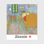 Vincent Van Gogh. Schlafzimmer. Impressionismus Vi Aufkleber<br><div class="desc">Vincent Van Gogh Aufkleber "The Bedroom".</div>