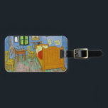 Vincent Van Gogh. Schlafzimmer. Impressionismus Vi Gepäckanhänger<br><div class="desc">Vincent Van Gogh "The Bedroom" Gepäckanhänger.</div>