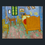 Vincent Van Gogh. Schlafzimmer. Impressionismus Vi Poster<br><div class="desc">Vincent Van Gogh "The Bedroom" Poster.</div>