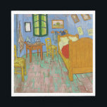 Vincent Van Gogh. Schlafzimmer. Impressionismus Vi Serviette<br><div class="desc">Vincent Van Gogh "The Bedroom" Serviette.</div>
